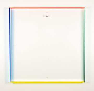24x24 Acrylic Frame - Austin Rainbow