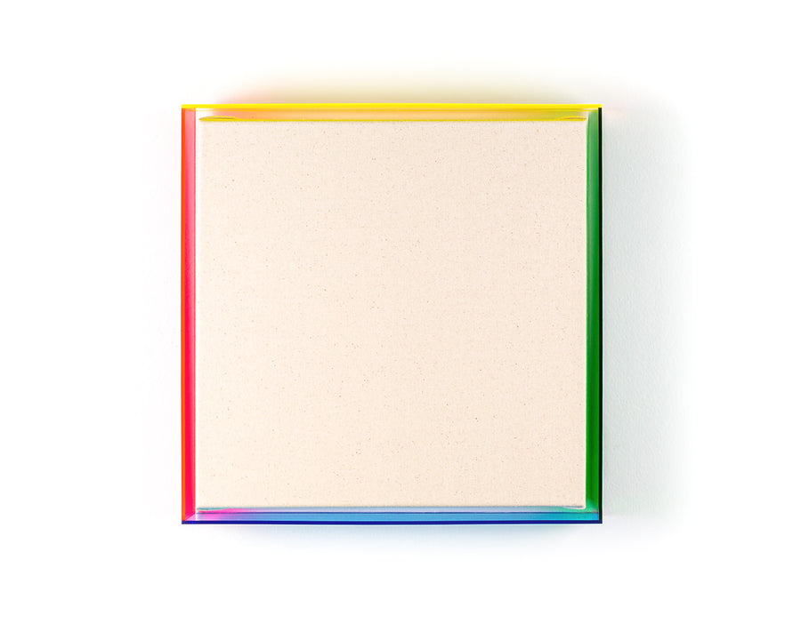 12x12 Acrylic Frame -  New York Rainbow