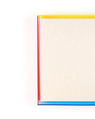 12x12 Acrylic Frame -  New York Rainbow