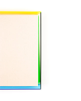 12x12 Acrylic Frame -  New York Rainbow
