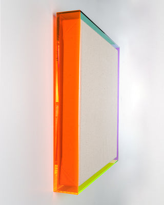 18x18 Acrylic Frame - San Francisco Rainbow